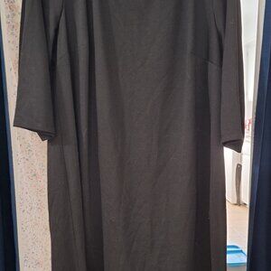 Black swing dress